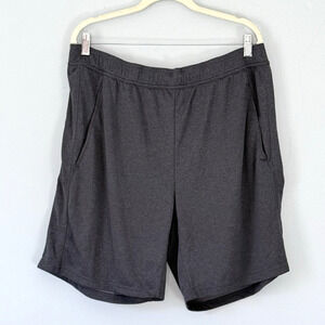 All in Motion Track Shorts Mens S XL Gray Workout Basketball Drawstring Sport